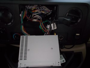 Pull far enough that you can access the connections in the rear of the unit.